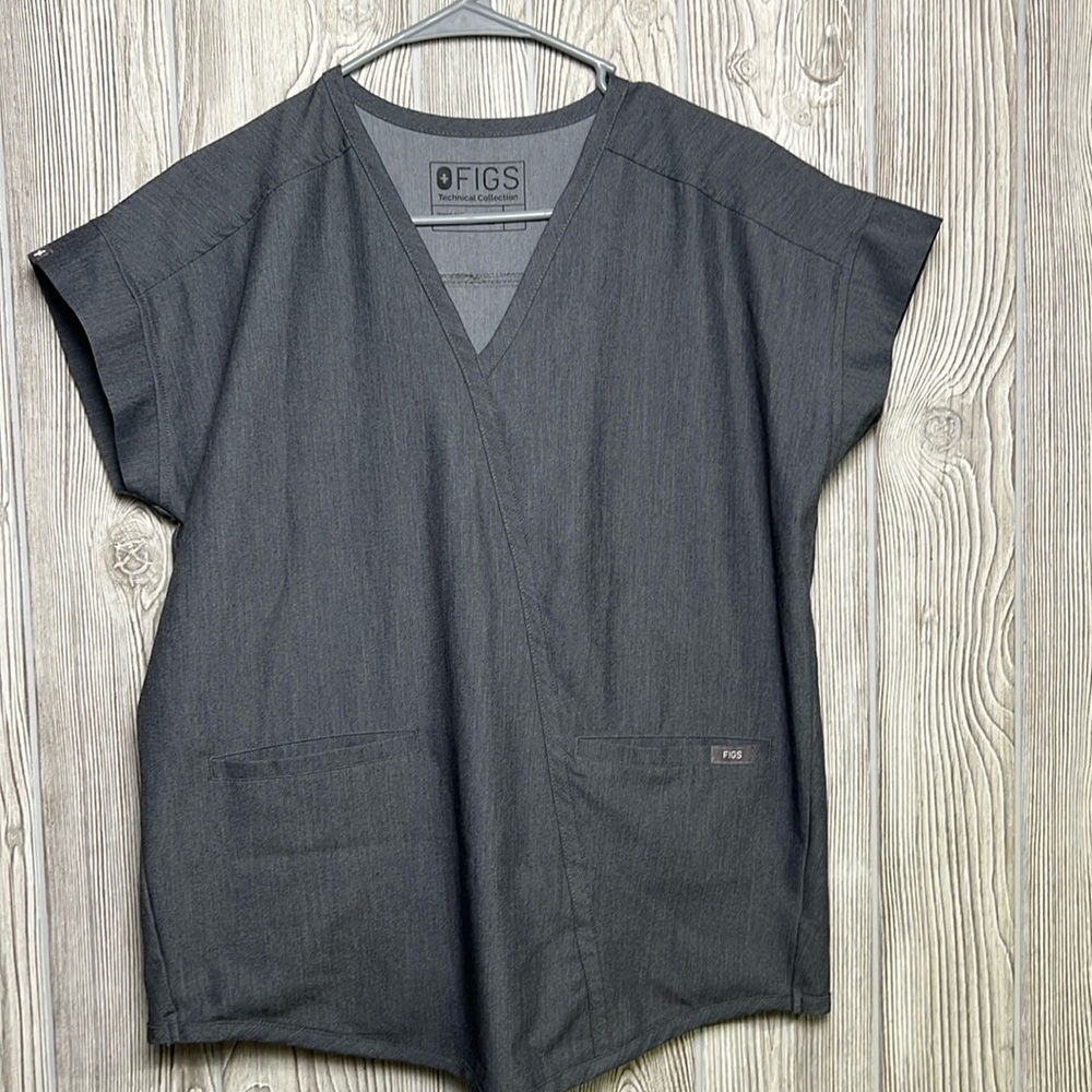 Women’s Figs Scub Top Gray Size XS